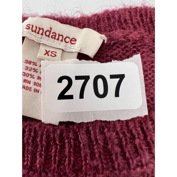 Sundance Women's Pullover Sweater Mohair Acrylic Nylon Blend Mauve Pink Size XS - Picture 8 of 8